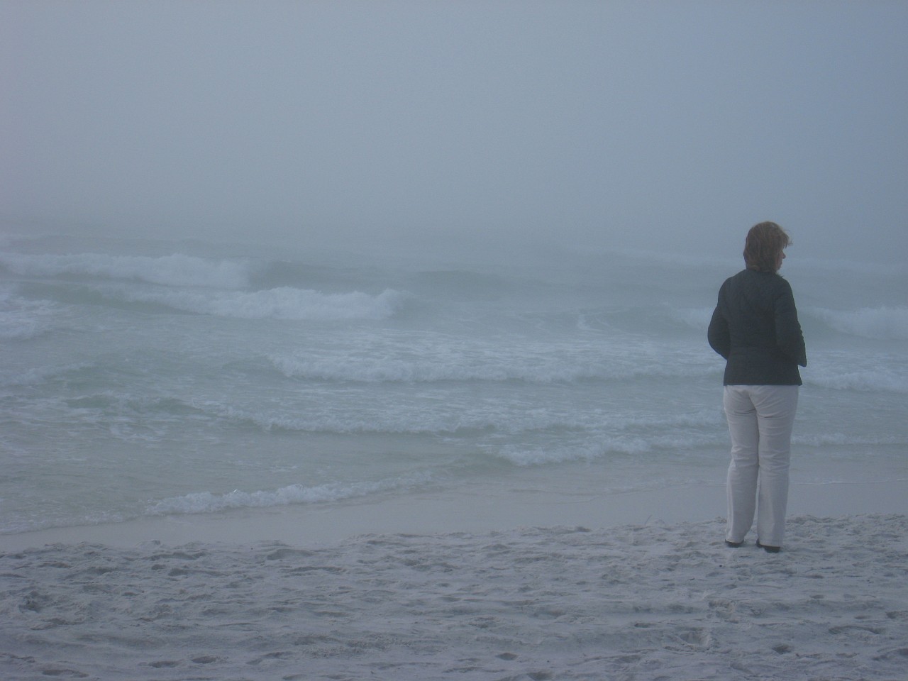 Vacation 2007-12 - Beaches Disney Hotels 0322.jpg - I must go down to the seas again, for the call of the running tide
Is a wild call and a clear call that may not be denied;
And all I ask is a windy day with the white clouds flying,
And the flung spray and the blown spume, and the sea-gulls crying. 

